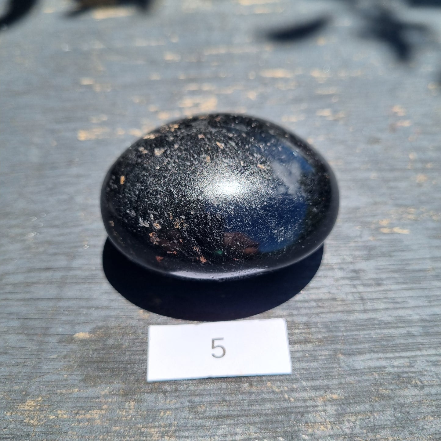 Dravite Tourmaline Palmstone - Australia