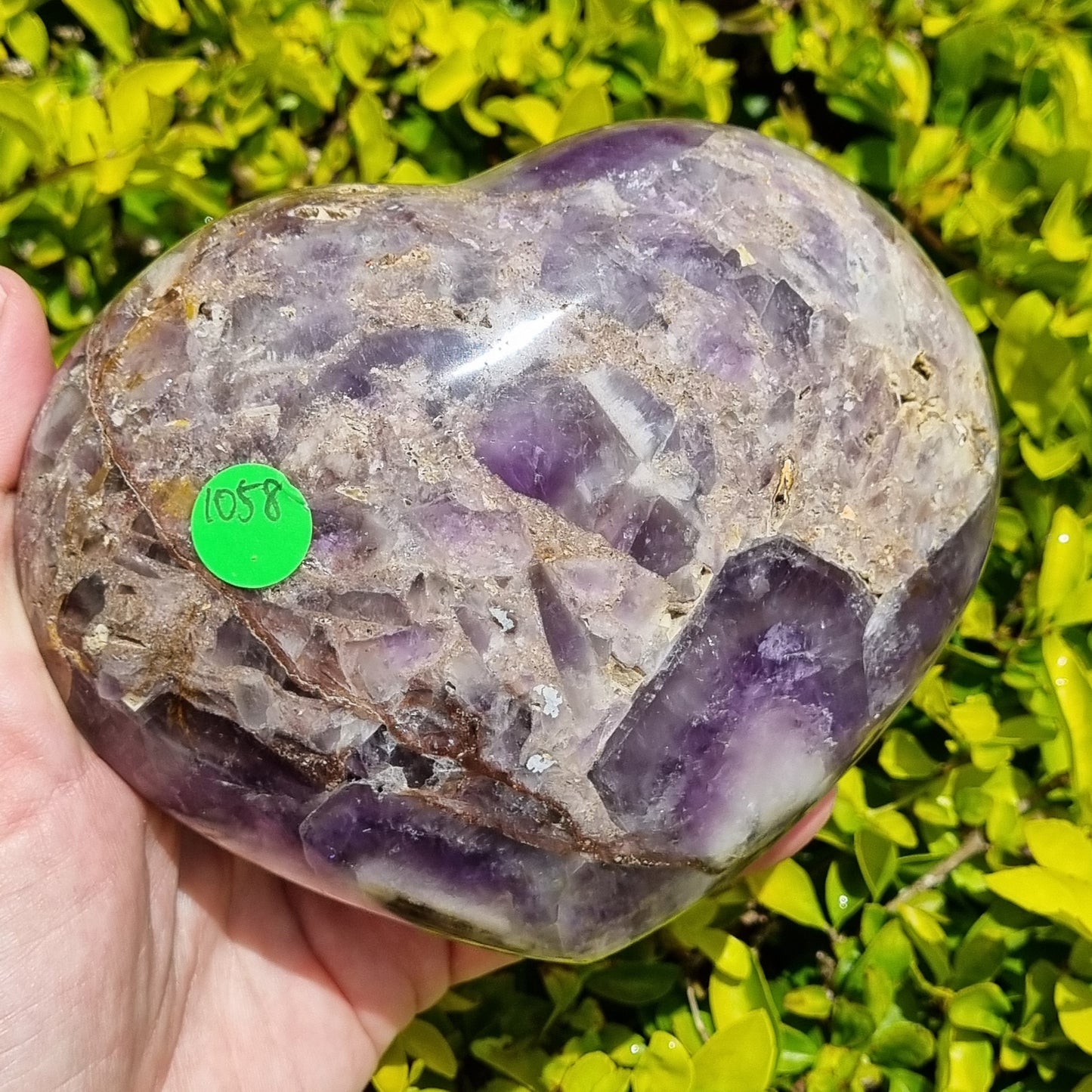 Amethyst Heart - 1.058kg