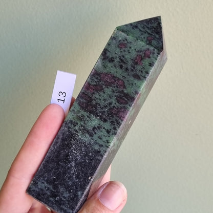 Ruby Zoisite Obelisk - Madagascar