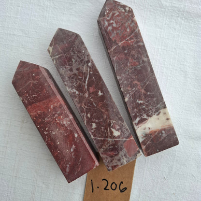 Red Jasper Tower - BULK - China - B+