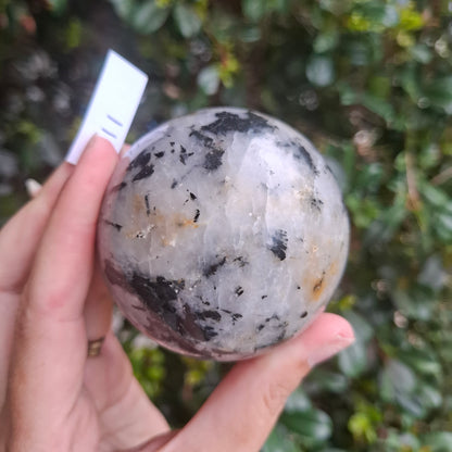 Tourmaline in Quartz Sphere - Madagascar