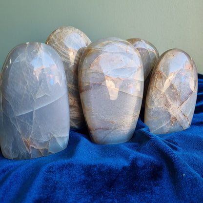 Silver Moonstone Freeform