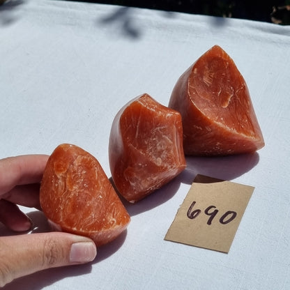 Red Gypsum Flames - BULK