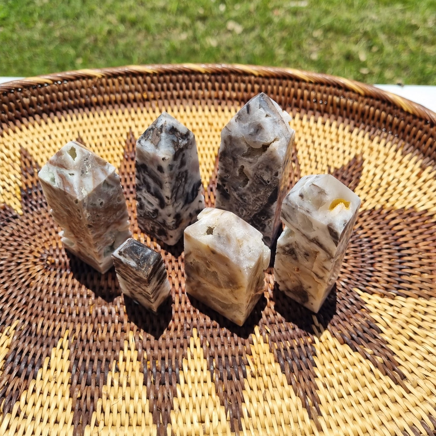 Quartz Geode Obelisk - Madagascar