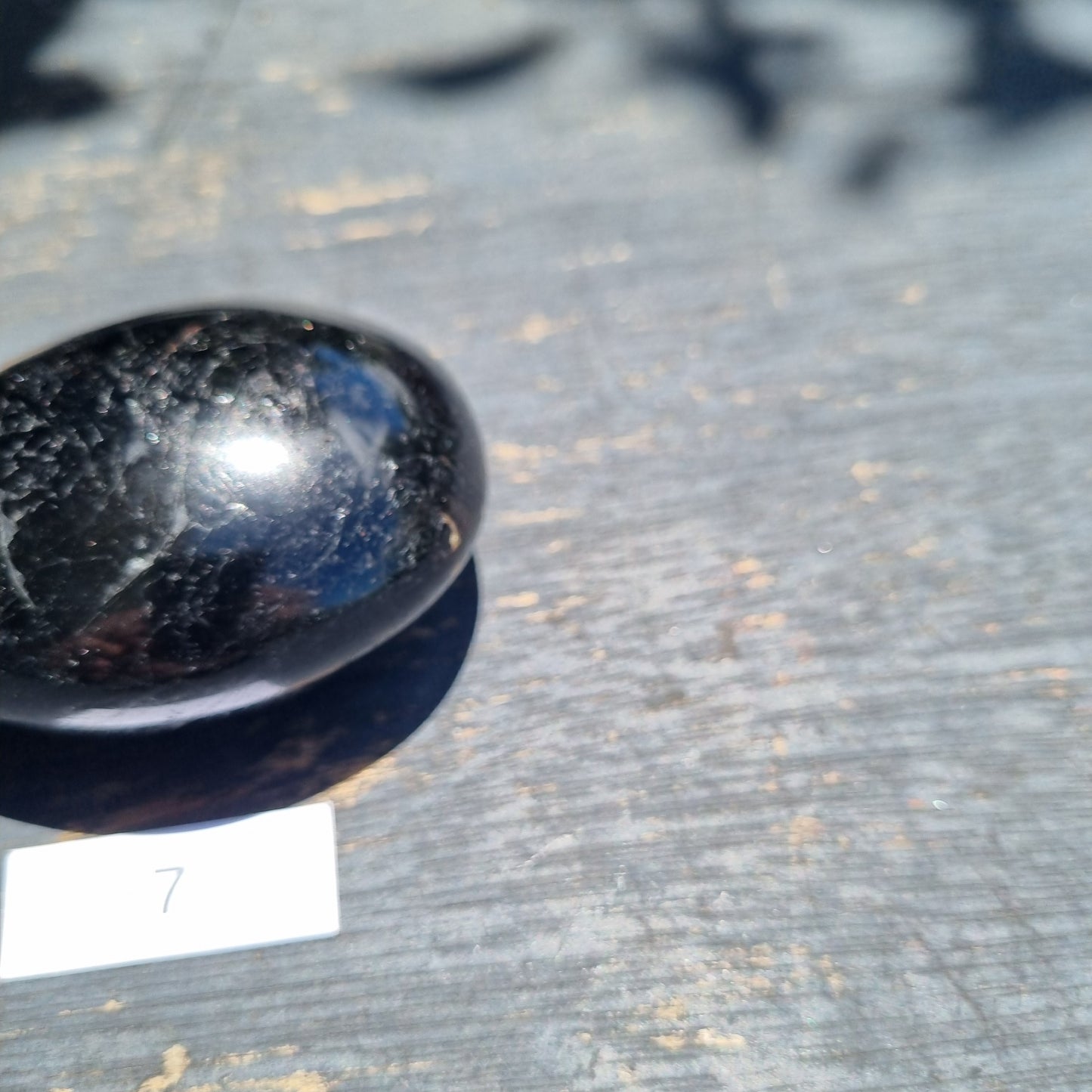 Dravite Tourmaline Palmstone - Australia