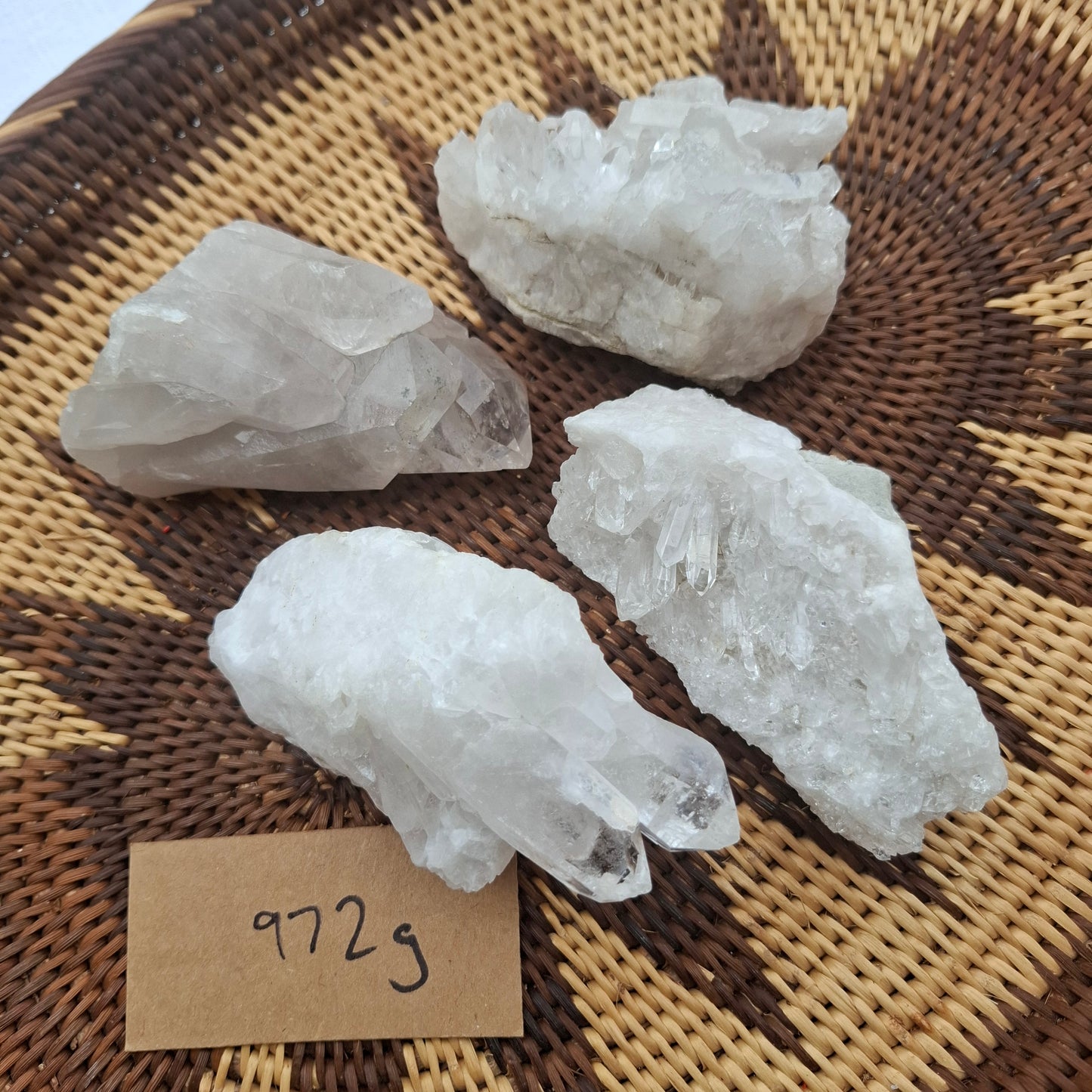 Quartz Cluster - BULK - Brazil