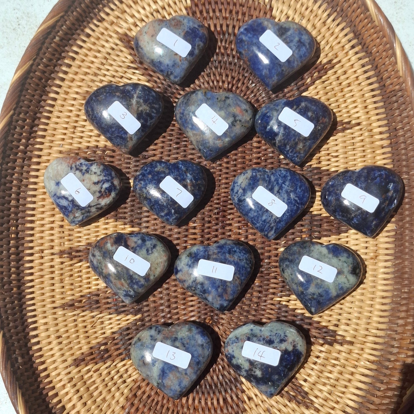 Sodalite Heart - India