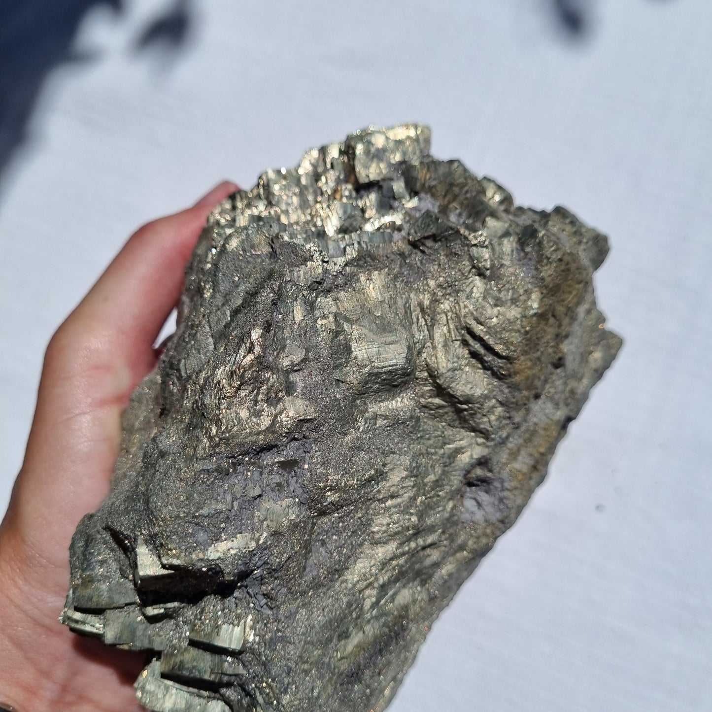 Pyrite Cluster - China - 3.374kg