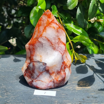 Fire Quartz Flame - Madagascar