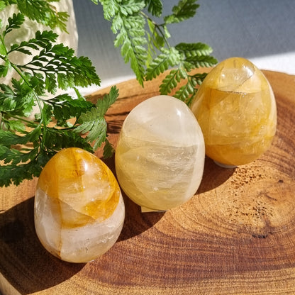 Golden Healer Quartz Egg