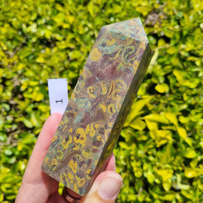 Fruit Jasper Tower - China