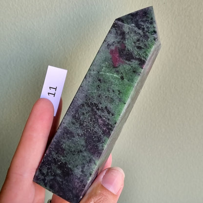 Ruby Zoisite Obelisk - Madagascar