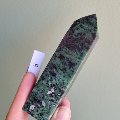 Ruby Zoisite Obelisk - Madagascar