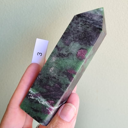 Ruby Zoisite Obelisk - Madagascar