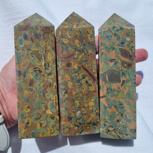 Fruit Jasper Tower - China