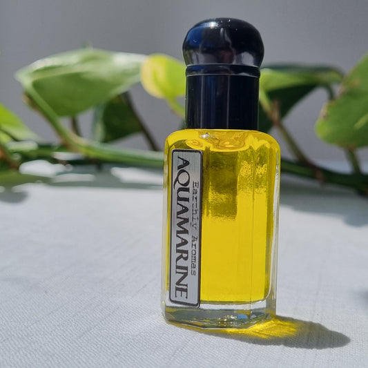 Aquamarine Scented Roll on Perfume Oil - Sparrow and Fox