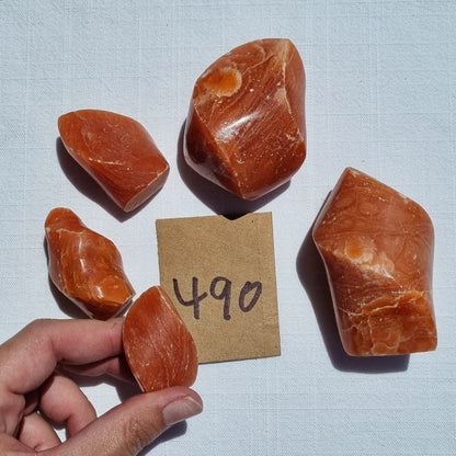 Red Gypsum Flames - BULK