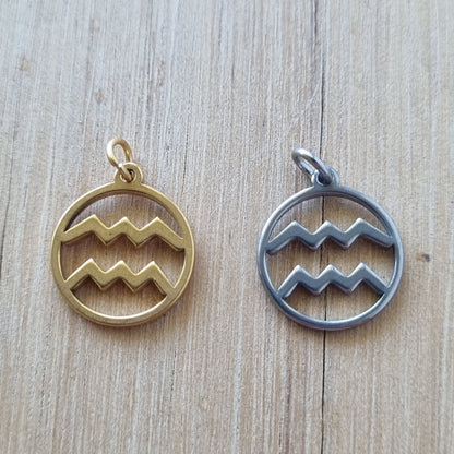 Aquarius Zodiac Necklaces