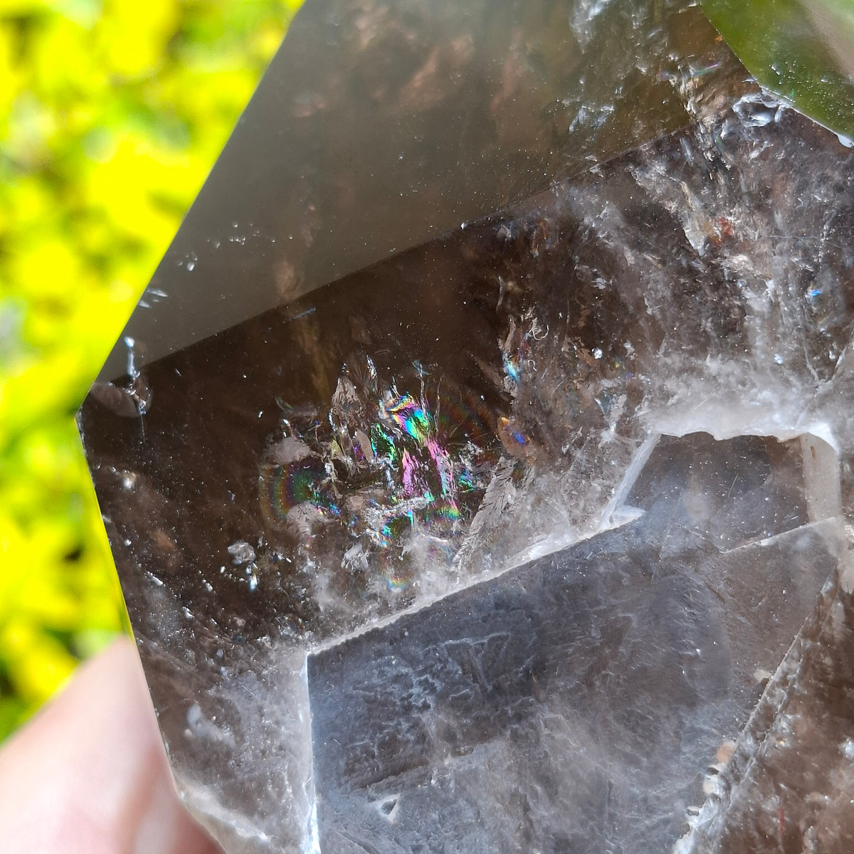 Smokey Quartz Natural & Polished Point - 1.12kgs
