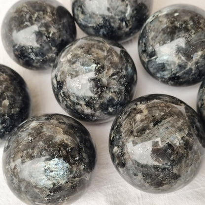 Larvikite Sphere - 45-50mm