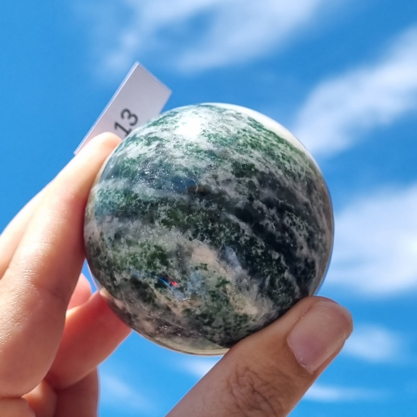 Tree Agate Sphere