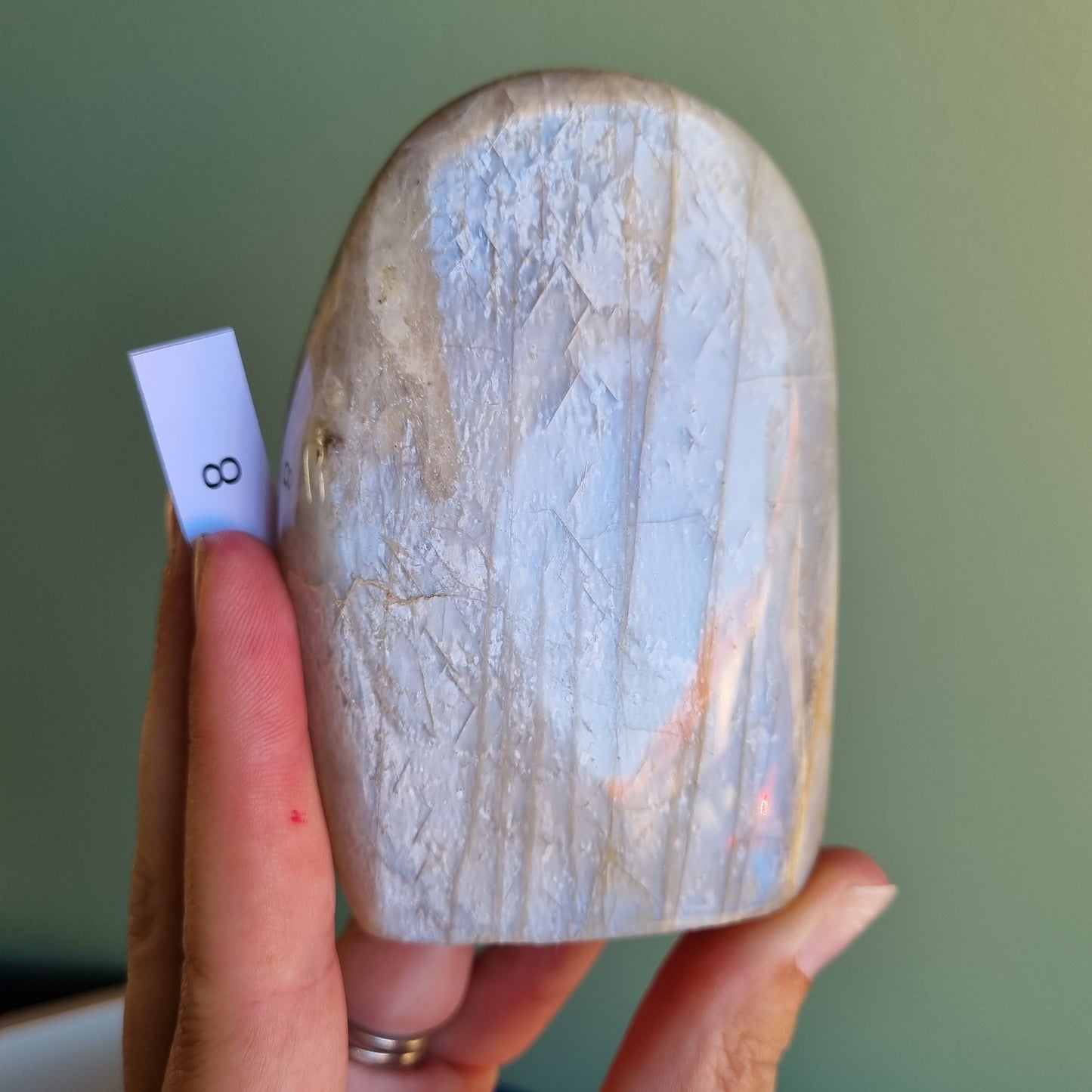 Silver Moonstone Freeform