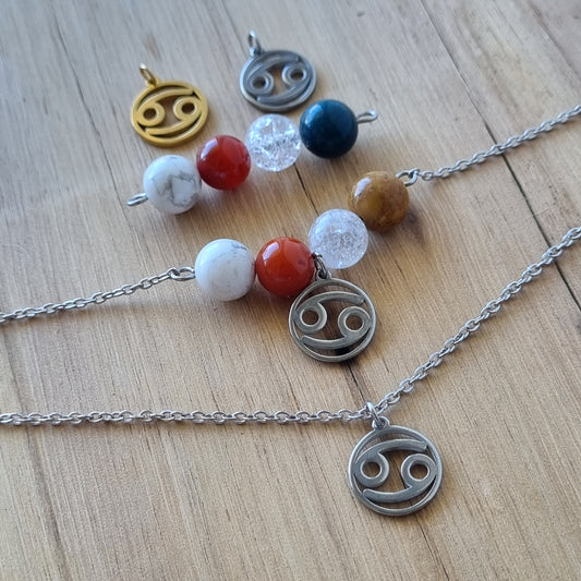 Cancer Zodiac Necklaces