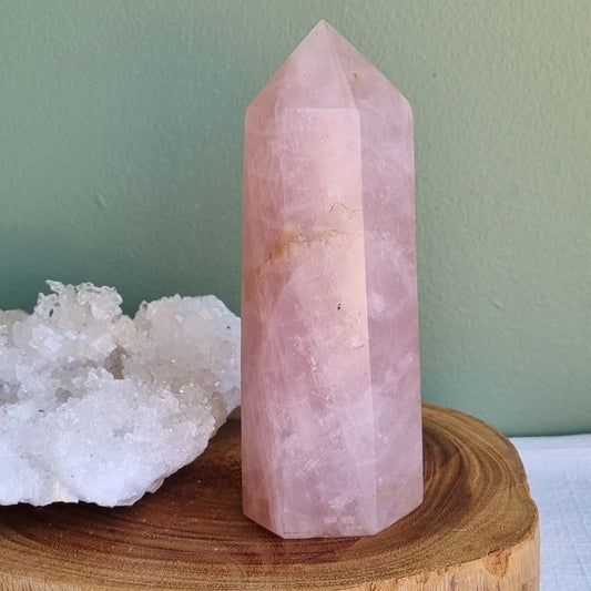 Rose Quartz Tower - Madagascar - 454g