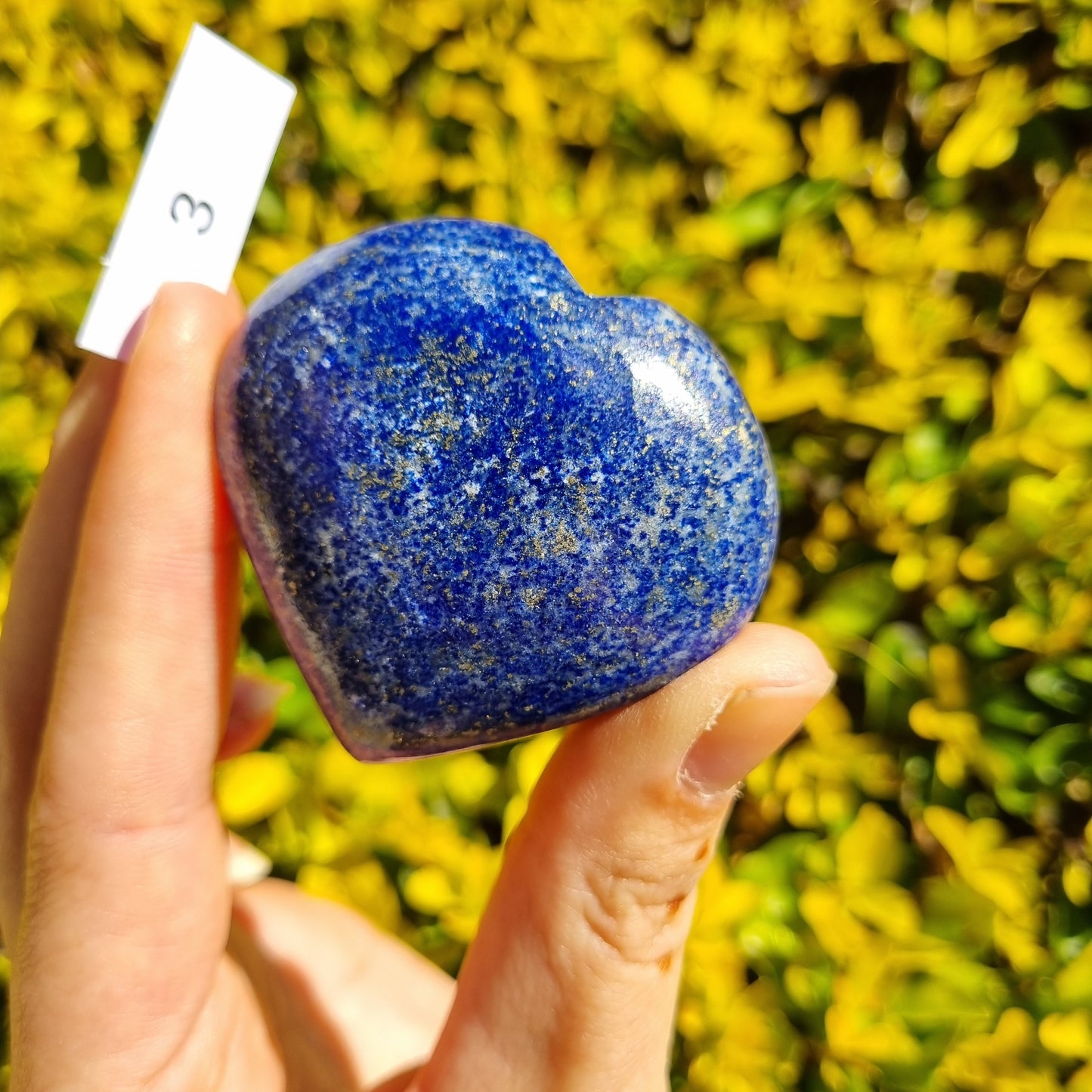 Lapis Lazuli Heart