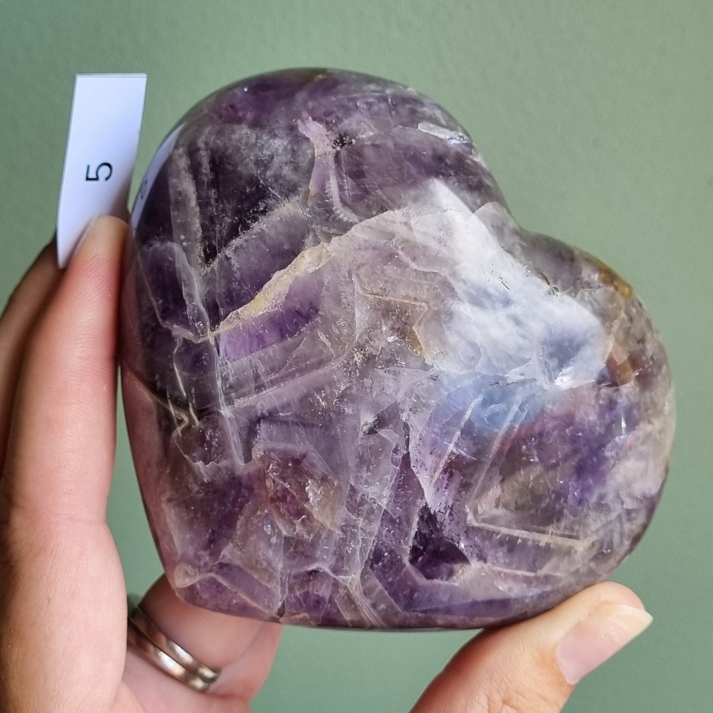 Amethyst Heart - Smaller Sizes