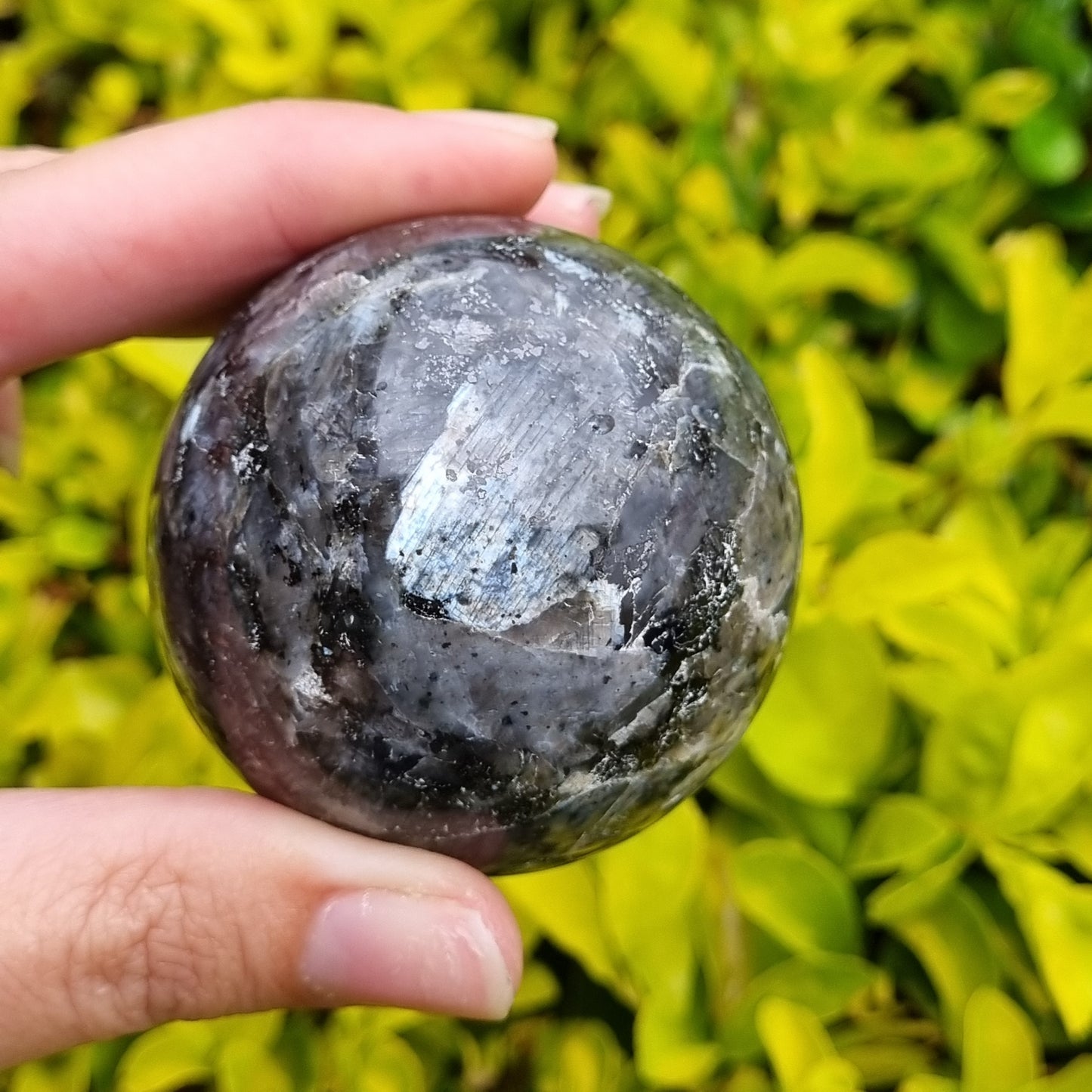 Larvikite Sphere - 45-50mm