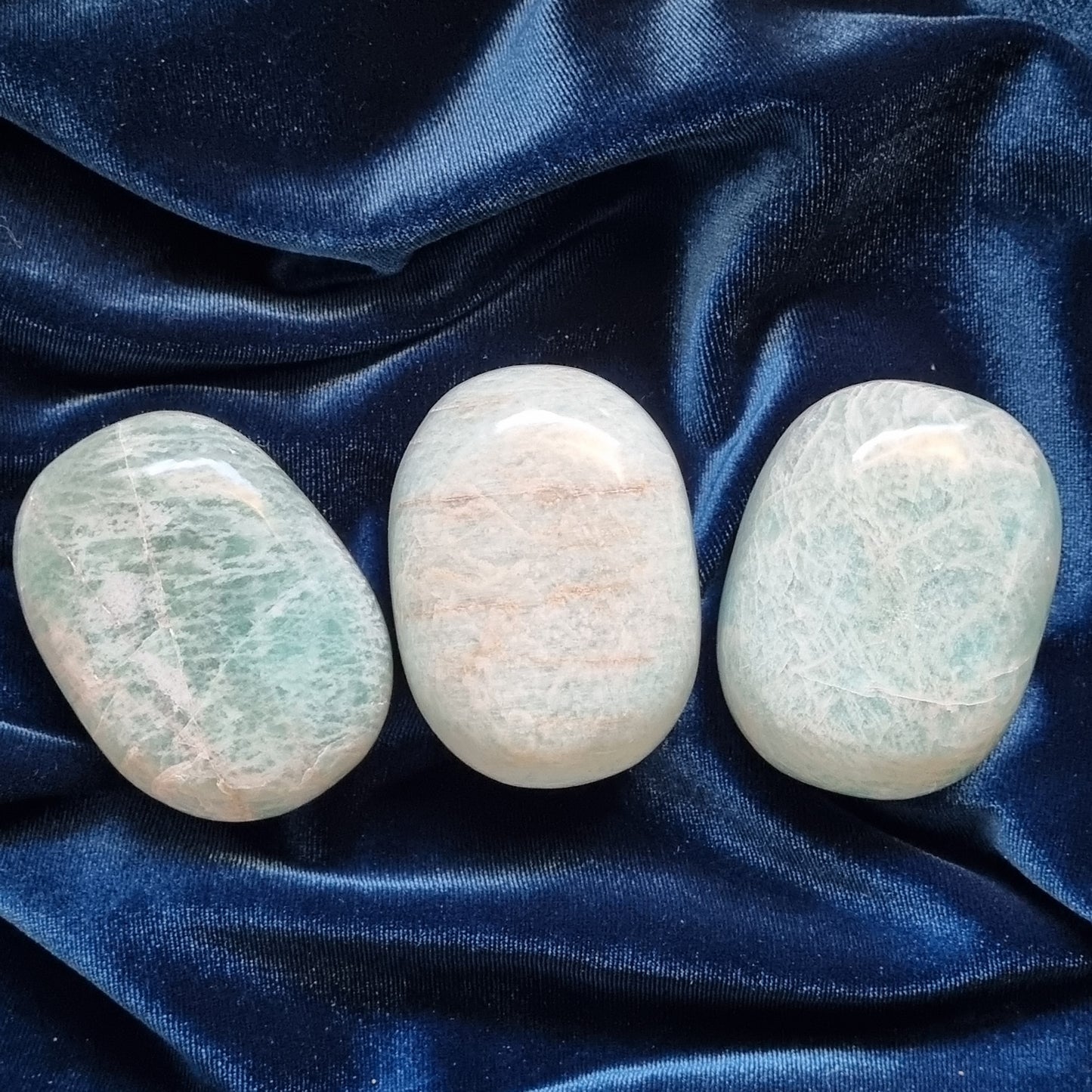 Amazonite Palmstones