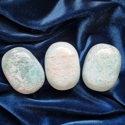 Amazonite Palmstones