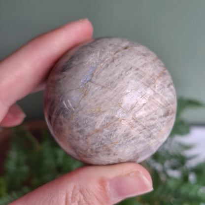 Black Moonstone Sphere - 201 grams