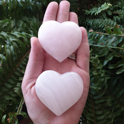 Mangano Calcite Heart - Sparrow and Fox