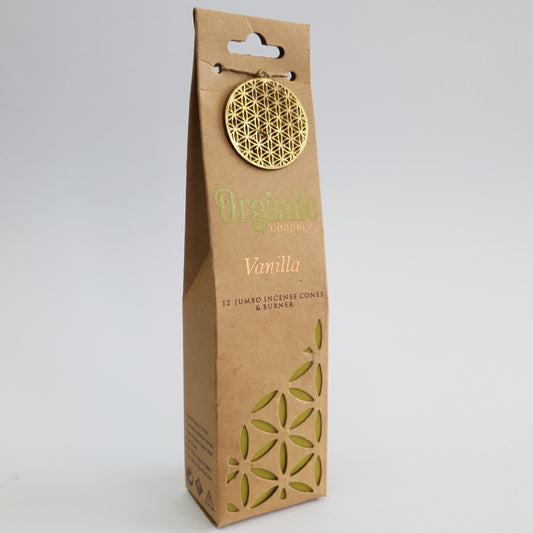 Vanilla Cones - Organic Goodness Masala Incense - Sparrow and Fox