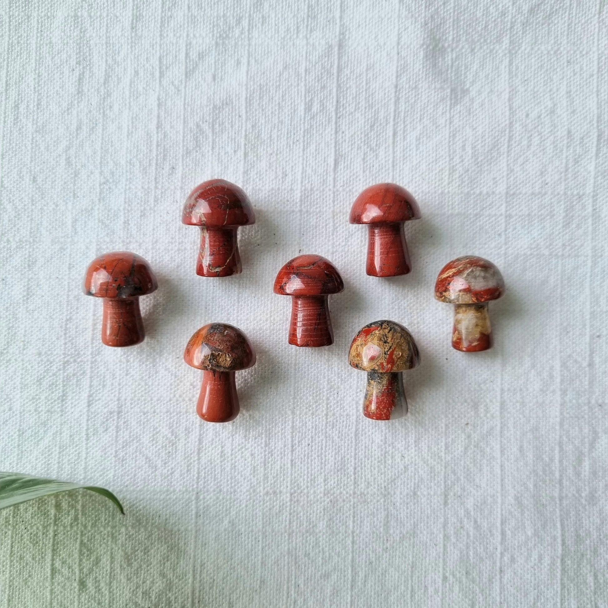 Red Jasper Mushroom- Mini - Sparrow and Fox
