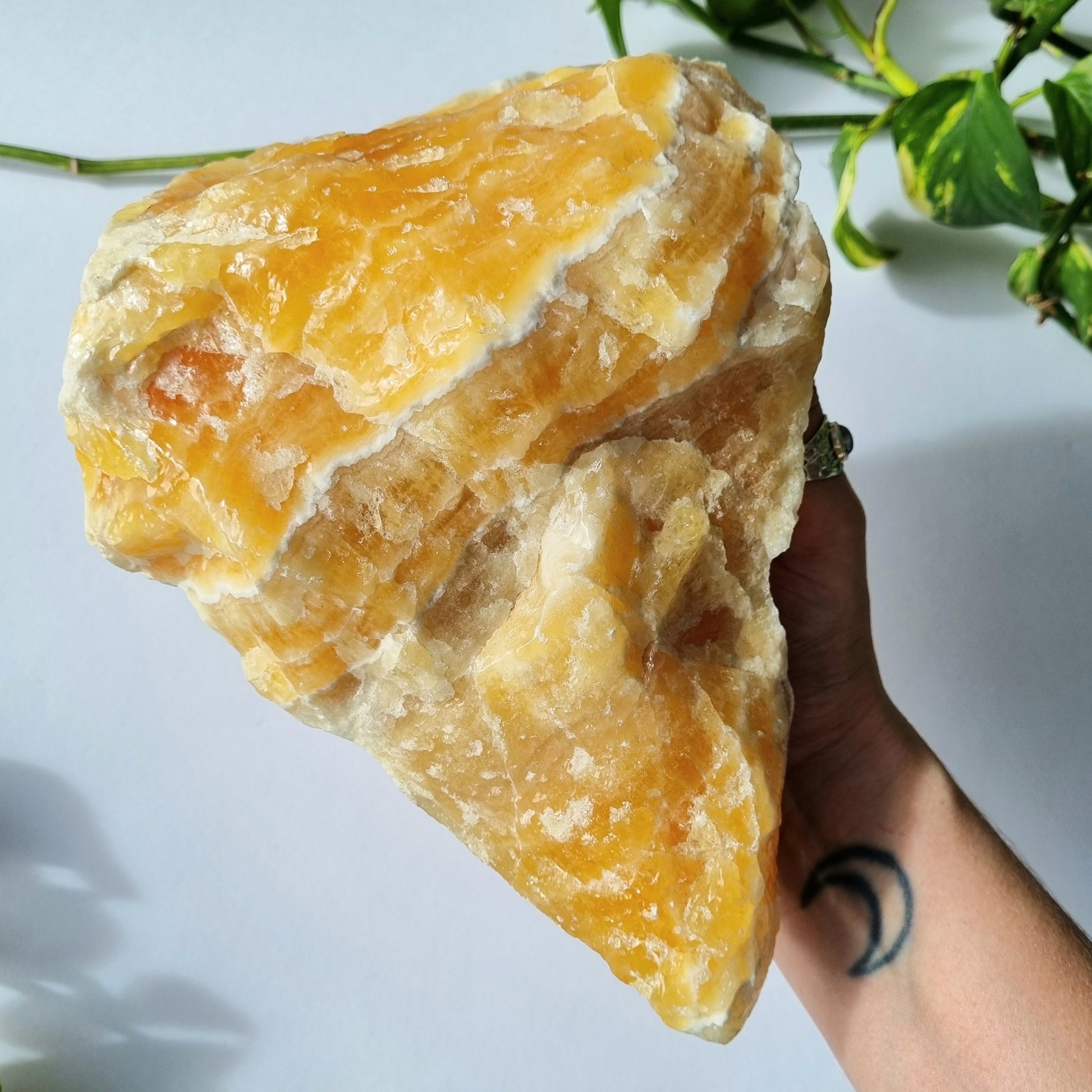 Yellow Calcite Raw - 3.13kg - Sparrow and Fox