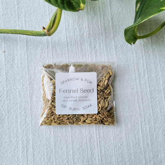 Fennel Seed - SPRING Limited Edition - Sip, Burn, Soak - Sparrow and Fox