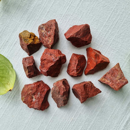 Red Jasper Raw - India - Sparrow and Fox