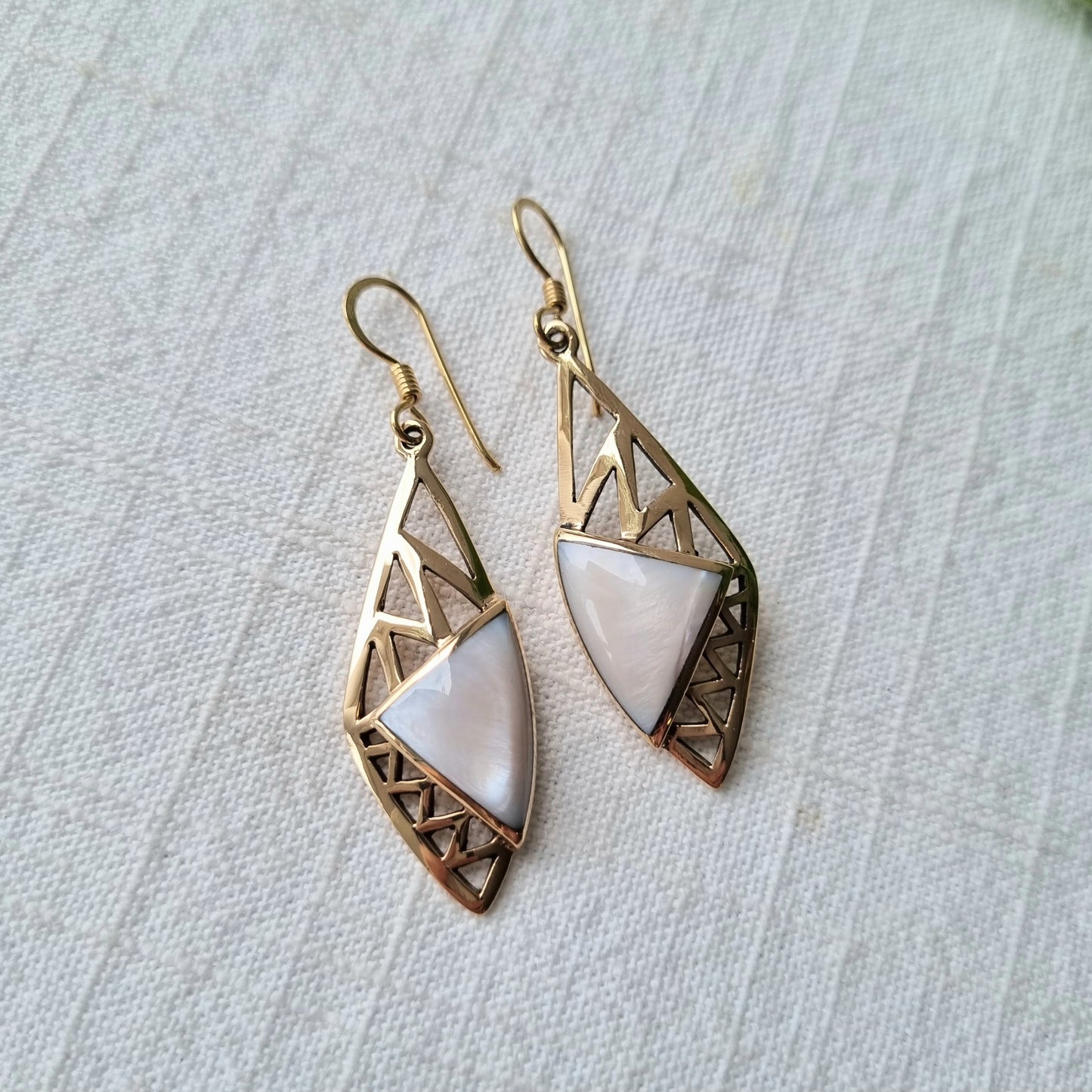 Bronze Earrings - Sparrow and Fox