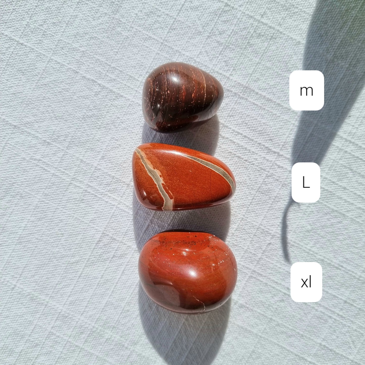 Red Jasper Tumble - Sparrow and Fox