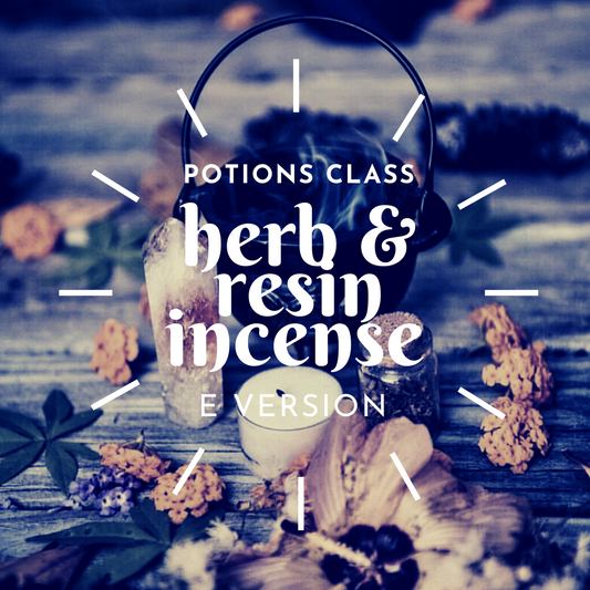 Potions Class - Herb & Resin Incense - E Version - Sparrow and Fox
